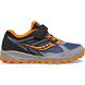 Kids' Saucony Cohesion 14 A/C Sneakers Black / Blue / Orange | Singapore 832MQZA